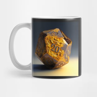 Dungeons and Dragons Golden Nat 20 Mug